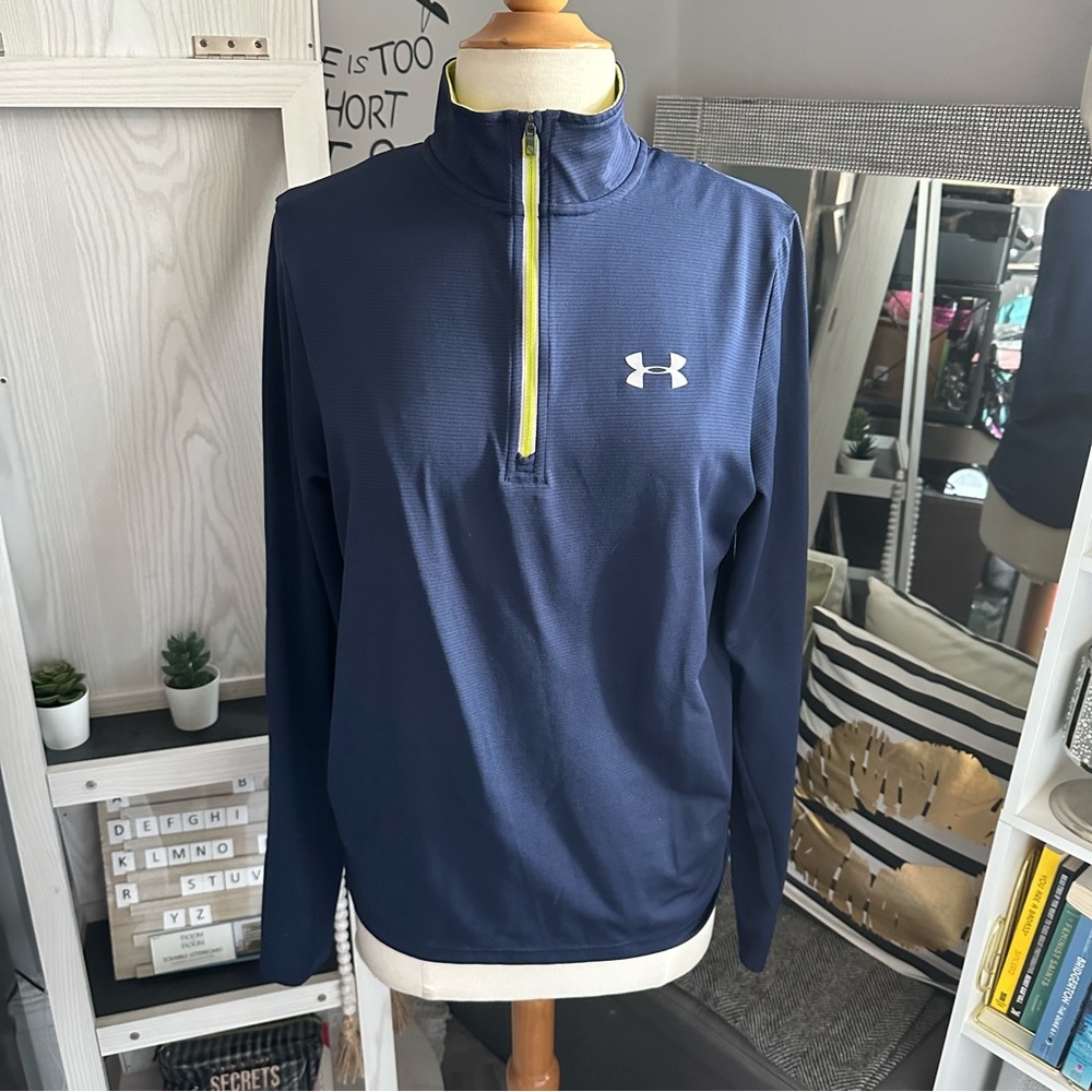 Under Armour | fitted long sleeved jacket size small